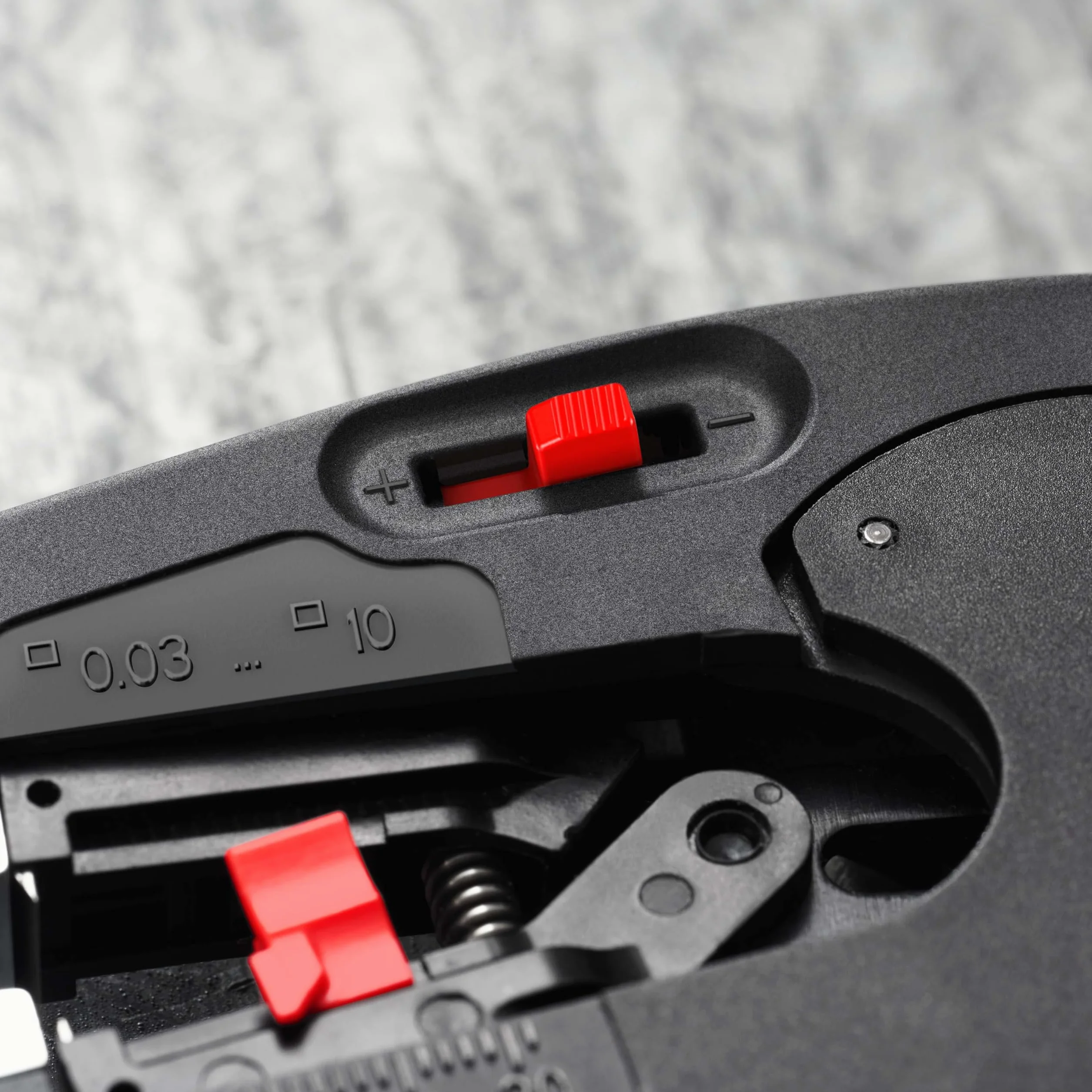 KNIPEX NexStrip Herramienta multifuncional para electricistas en blister con fundas de plástico antideslizantes 190 mm, 12 72 190 SB