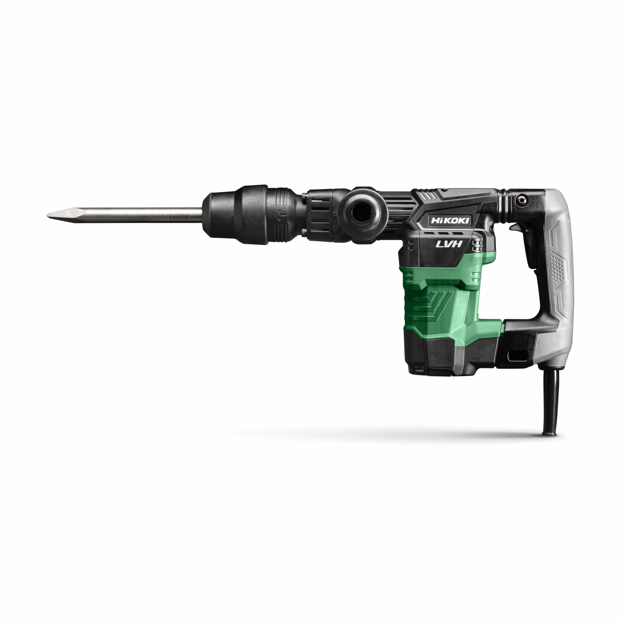HiKOKI Martillo Demoledor SDS-Max - 950 W, 7.1 J Energía de Impacto - Mango Antivibración, Ergonómico, 12 Ángulos de Cincel, Cable de 4m, Ligero 5.2 kg - Herramienta Profesional para Rápidos Avances | Herramienta de 5,2 kg con mango antivibración, incluye