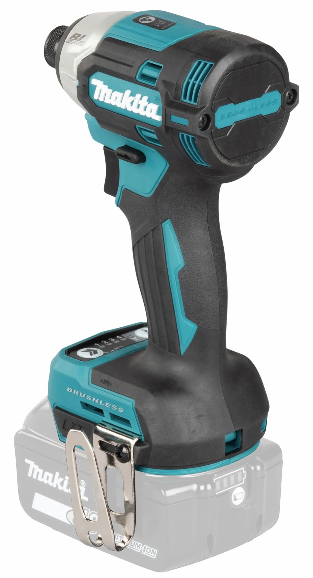 Makita DTD201Z - Atornillador de impacto inalámbrico (18 V, sin batería, sin cargador)