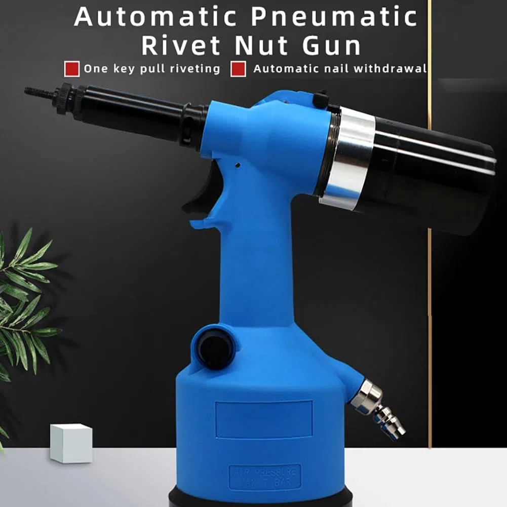 Remachadora de aire hidráulica automática Herramienta de tuercas remachadoras ciegas, Pistola de remaches neumática hidráulica industrial, Pistolas de tornillo eléctrico Herramienta remaches neumática