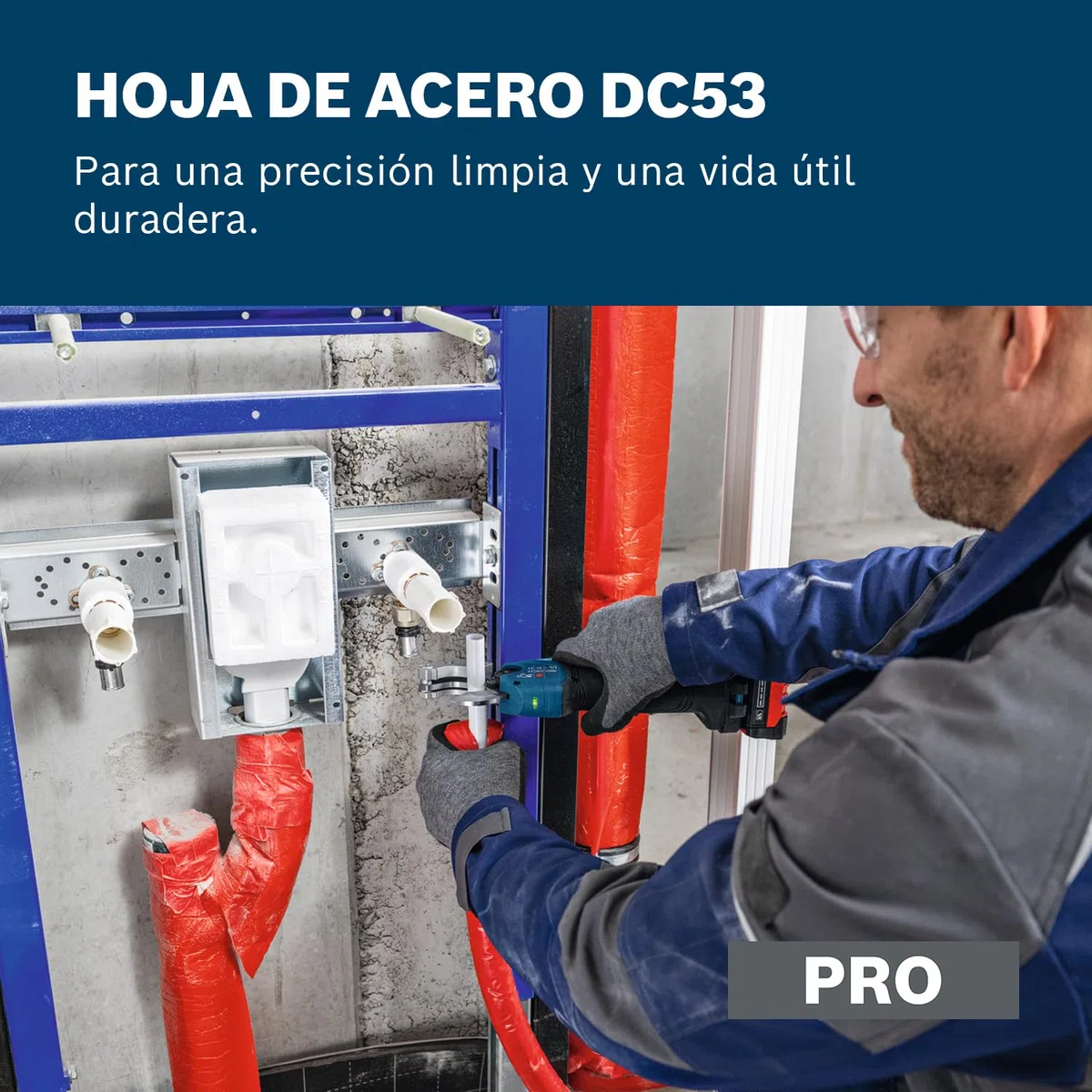 Bosch PRO Bosch PRO 18V System Cortadora de tubos a batería GPC18V-32P (incl. clip para cinturón)