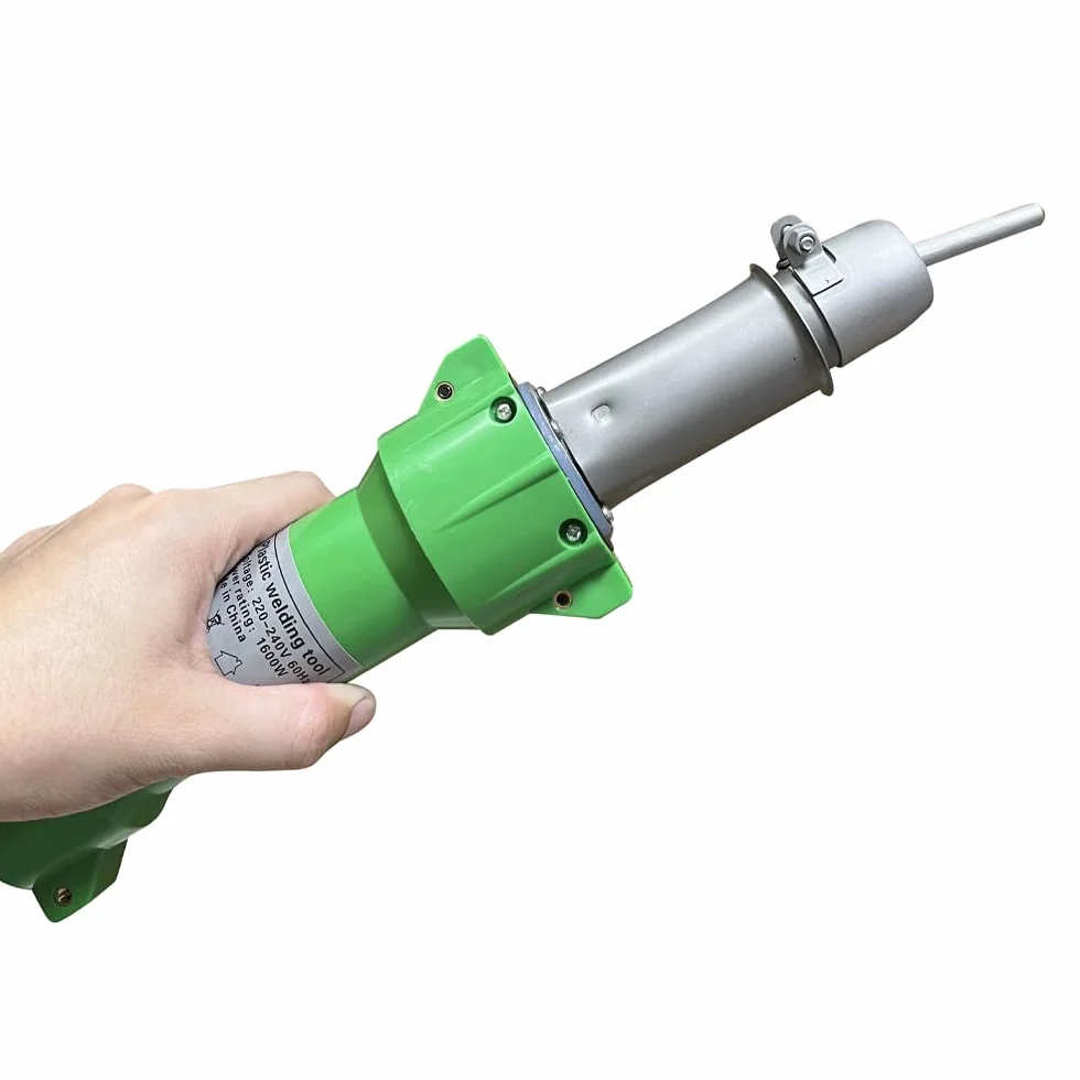 Beyondlife 1600W Pistola Térmica Pistola de Aire Caliente Antorcha de Soldadura Soldador Plástico Soldador Pistola de Soldadura Para Suelo, con Iluminación Led