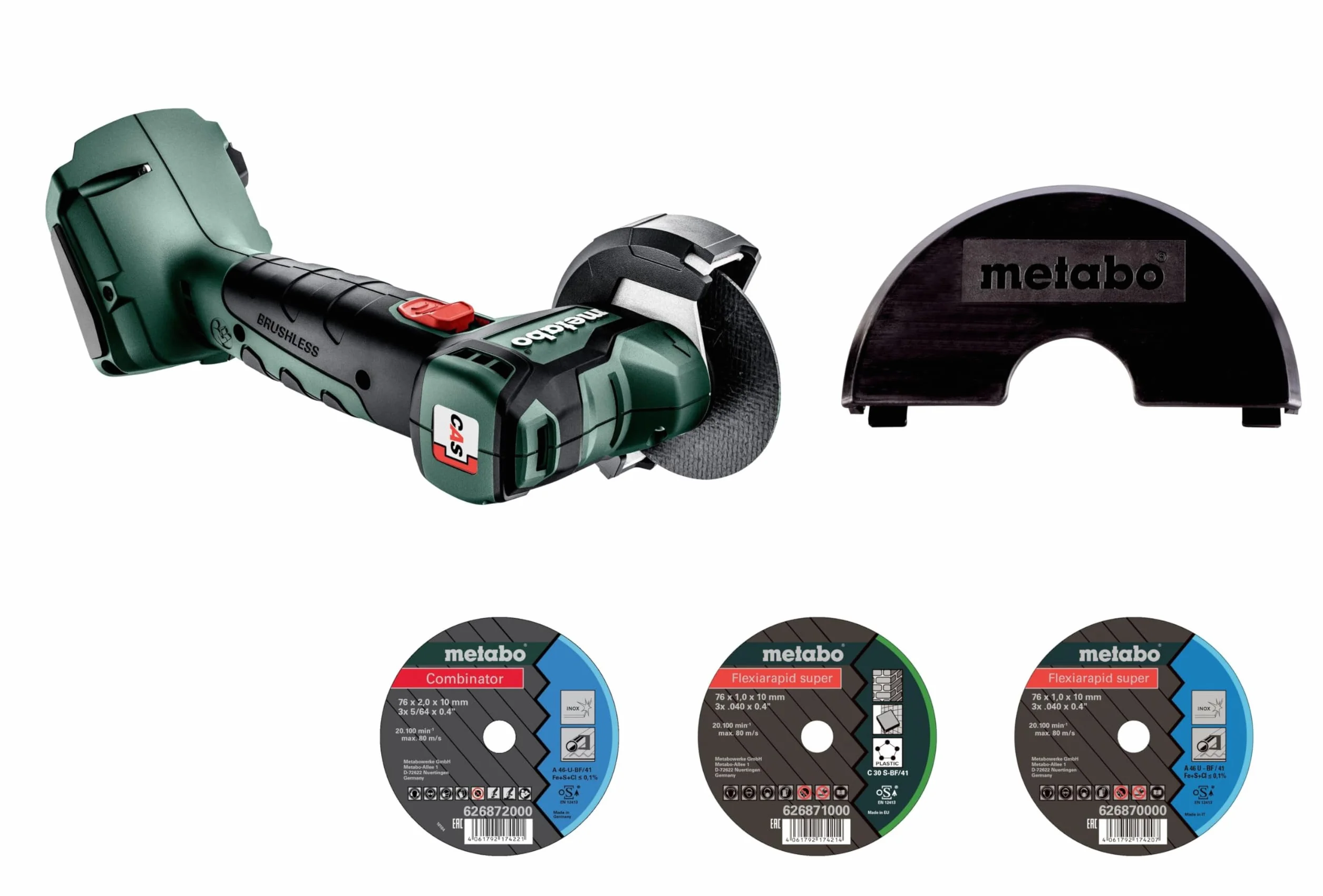 Metabo CC 18 LTX BL 600349850 - Amoladora angular 76 mm sin batería 18 V