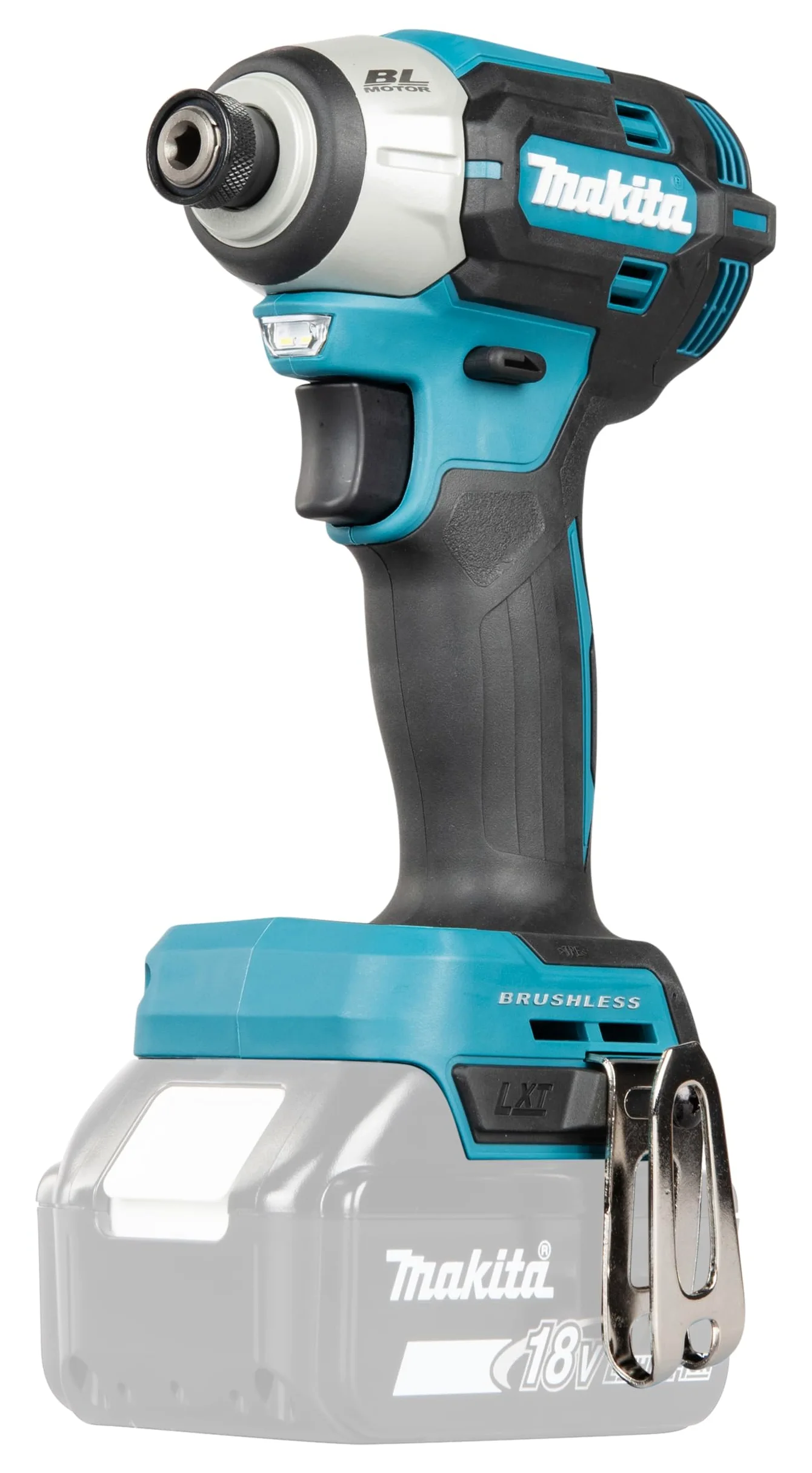 Makita DTD201Z - Atornillador de impacto inalámbrico (18 V, sin batería, sin cargador)